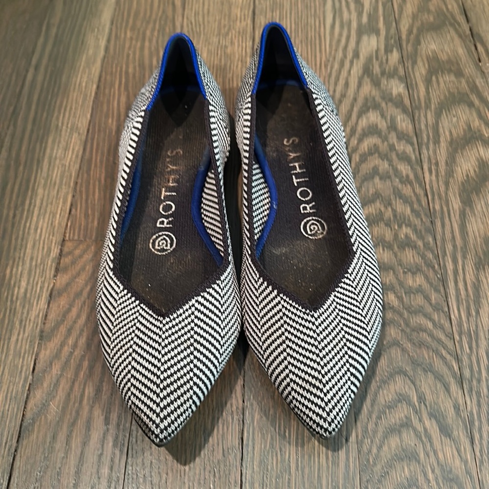 Rothy’s herringbone points